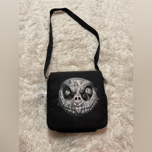 DISNEY PARKS JACK SKELLINGTON NIGHTMARE BEFORE CHRISTMAS PIN TRADING BAG - Picture 2 of 16